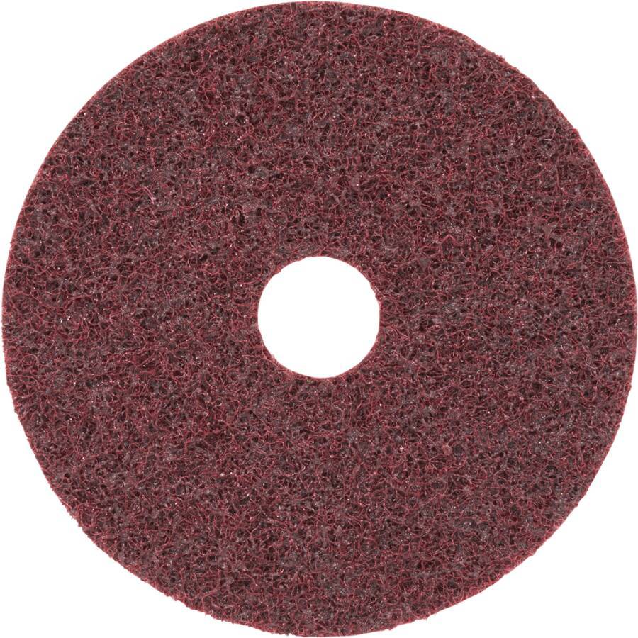 Klett-Vliesscheibe Scotch-Brite™ SC-DH 60981 Farbe braun Ø 115 mm Struktur coarse (grob) Bohrungs-Ø 22 mm Drehzahl empf.