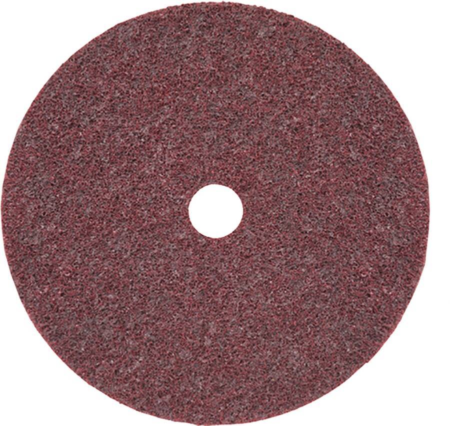 Klett-Vliesscheibe Scotch-Brite™ SC-DH 246591 Farbe blau Ø 125 mm Struktur very fine (sehr fein) Bohrungs-Ø 22 mm Drehza