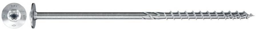 Holzbauschrauben PowerFast II Tellerkopf mit Innenstern TX, gvz, blau passiviert, Teilgewinde 566332 Norm FPF-II-WTP-8-B