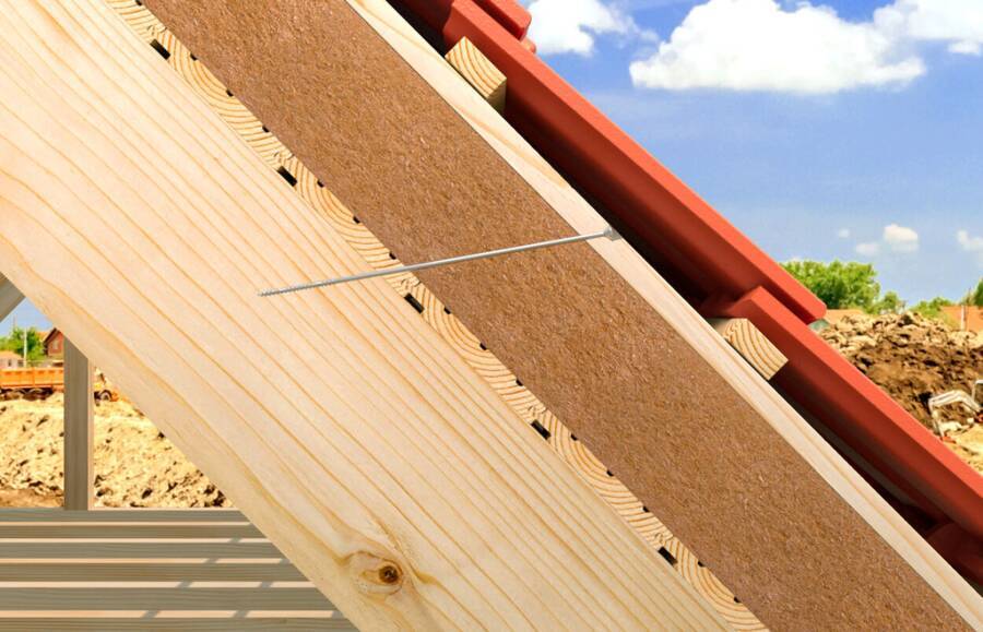 Holzbauschrauben PowerFast II Senkkopf mit Innenstern TX, gvz, blau passiviert, Teilgewinde 566313 Norm FPF II-CTP BC We