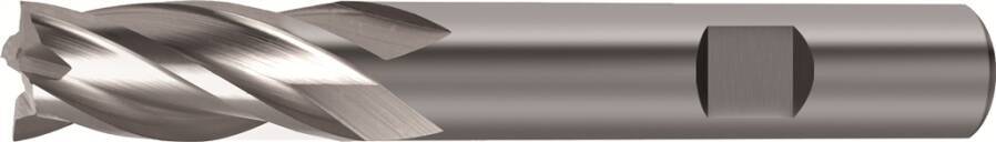 Schlichtfräser blank, mit Mitnahmefläche 1665414 Ausführung Schlichtfräser N Z4 Ø 14 mm Schneidenlänge 26 mm Gesamtlänge