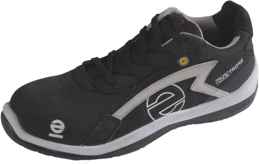 Sicherheitshalbschuh S3 Sport Evo ESD 7516NRGR-39 Größe 39 Farbe schwarz/grau Typ Halbschuh Modell Sport Evo Schutzkla
