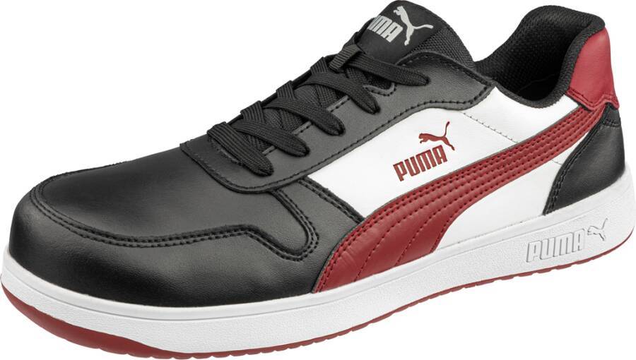 Sicherheitshalbschuh/-hochschuh S3L Frontcourt ESD FO HRO SRC 640200-46 Größe 46 Farbe schwarz/weiß/rot Typ Halbschuh