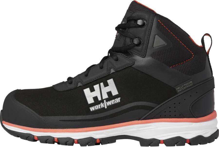 Sicherheitshalbschuh/-hochschuh S3 CHELSEA EVOLUTION 2.0 LOW/MID und LUNA ESD 78392_992-40 Größe 40 Farbe schwarz/or