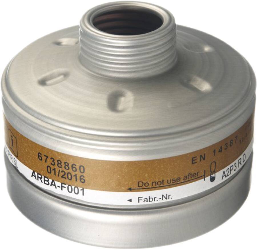 Kombinationsfilter X-plore® Rd40 6738860 Bezeichnung 1140 A2 P3 R D Schutz gegen Gase und Dämpfe von organischen Verbind