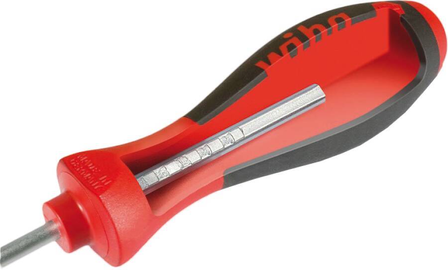 TORX®-Schraubendreher SoftFinish® Magic mit Festhaltefeder 27740 Größe 10 T Klingenlänge 80 mm Gesamtlänge 191 mm