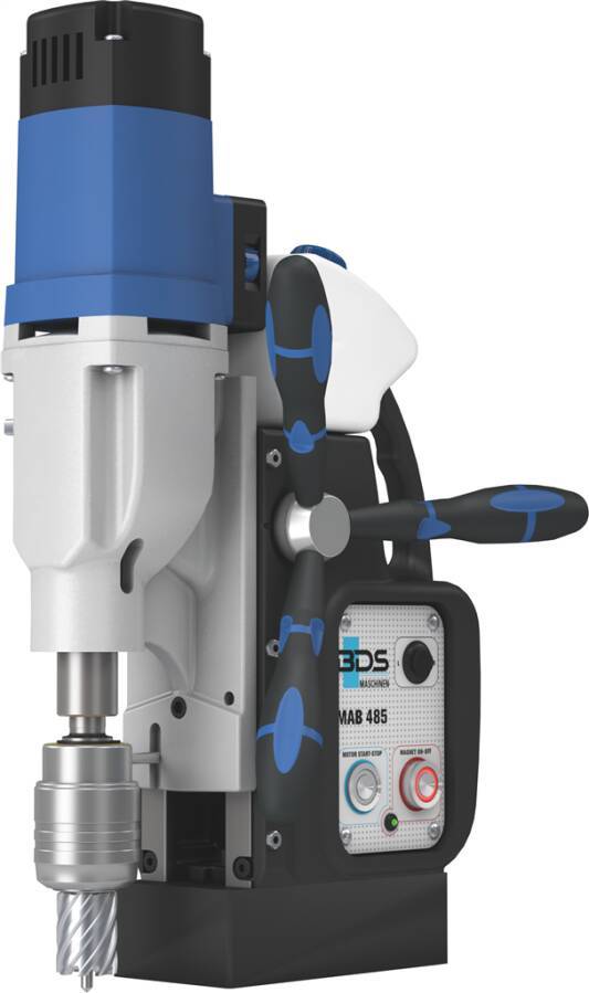 Magnetkernbohrmaschine MAB 485 - Set MAB485SB-230V Drehvorrichtung mit + SWIVEL BASE Nennaufnahme 1150 W Bohrleistung 12