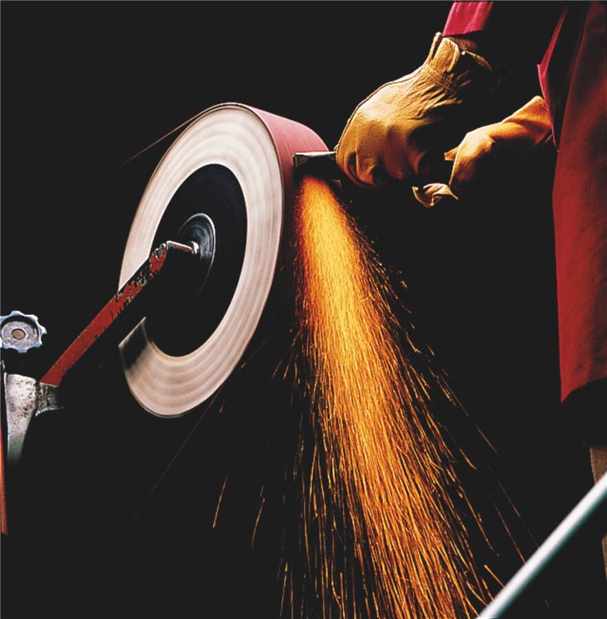 Schleifband 3M™ Cubitron™ II 984F 481180 Breite 75 mm Umfang 2000 mm Körnung 80+