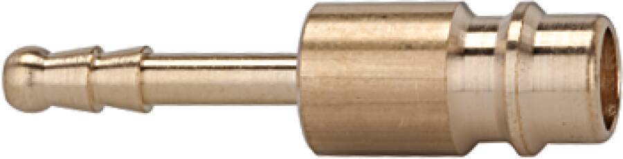 Nippel für Kupplung NW 7,2 - NW 7,8 107236 SW - mm Typ Schlauchtülle Anschluss 13 mm max. Druck 35 bar Länge 46 mm
