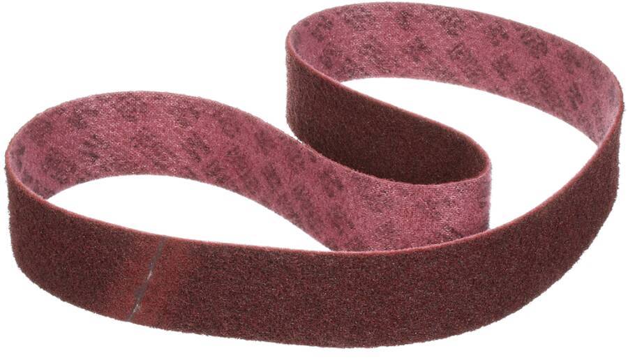Scotch-Brite™ Vliesband SC BS 15879 Farbe rot Breite 13 mm Umfang 610 mm Typ SC-BS flexible Ausführung Struktur A medium