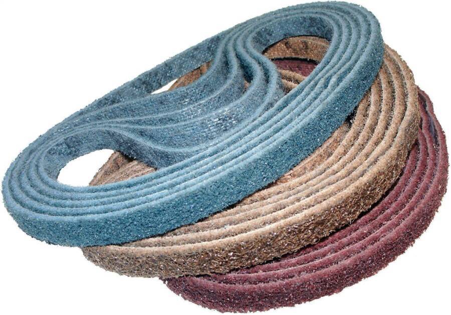 Scotch-Brite™ Vliesband SC BS 65350 Farbe braun Breite 13 mm Umfang 610 mm Typ SC-BS flexible Ausführung Struktur A coar