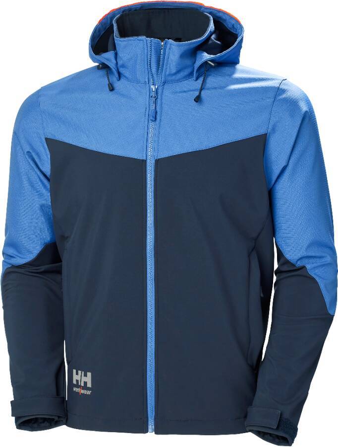 Softshelljacke OXFORD 74290_595-XL Größe XL Farbe marine / steinblau