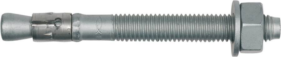 Bolzenanker FBN II Stahl, galvanisch verzinkt 40827 Typ FBN II 10/10 ETA x Bohrernenn-Ø 10 (d0) mm min. Bohrlochtiefe be