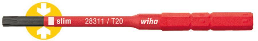 VDE-Wechselklinge slimVario 35509 Ausführung T 20 Schneidenstärke - mm Gesamtlänge 75 mm slim-Version ja