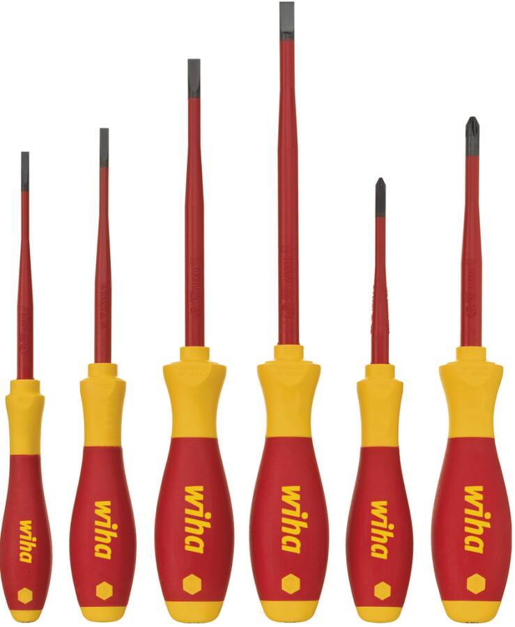 VDE-Schraubendreher-Satz slimFix Schlitz/PH 6-tlg. 35389