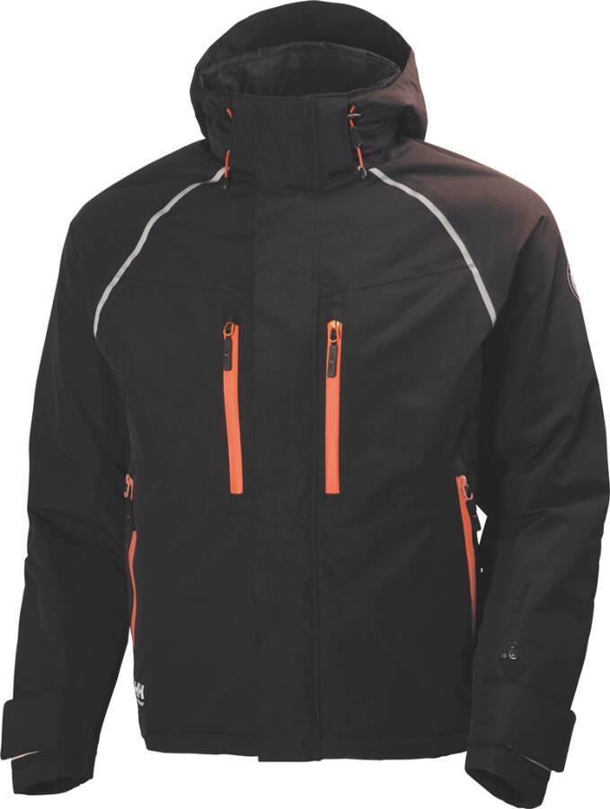 Winterjacke ARCTIC 71335_992-XL Größe XL Farbe schwarz / orange