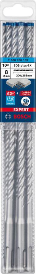 Hammerbohrer EXPERT SDS plus-7X 2608900169 Typ Pack Ø 8 mm Länge 265 mm Spirallänge 200 mm