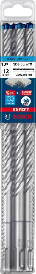 Hammerbohrer EXPERT SDS plus-7X 2608900175 Typ Pack Ø 12 mm Länge 265 mm Spirallänge 200 mm
