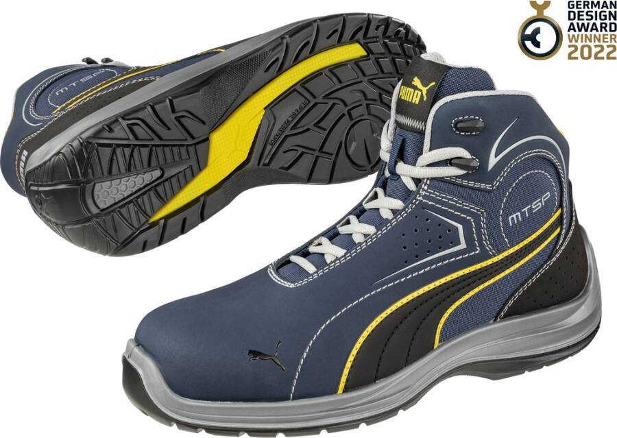 Sicherheitshochschuh SB TOURING BLUE EH WRU FO SRC 632630-40 Größe 40 Farbe blau/schwarz/gelb Typ Hochschuh Modell Tou