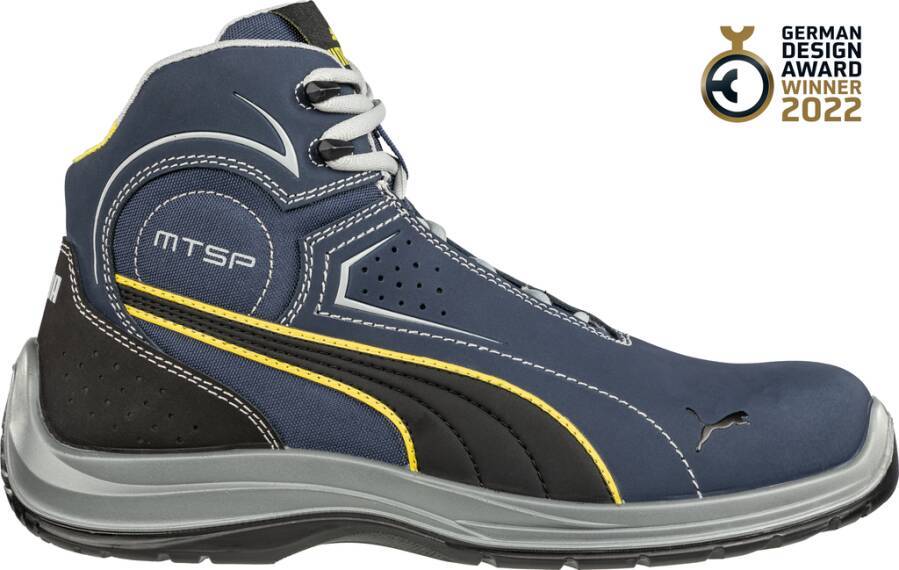 Sicherheitshochschuh SB TOURING BLUE EH WRU FO SRC 632630-40 Größe 40 Farbe blau/schwarz/gelb Typ Hochschuh Modell Tou