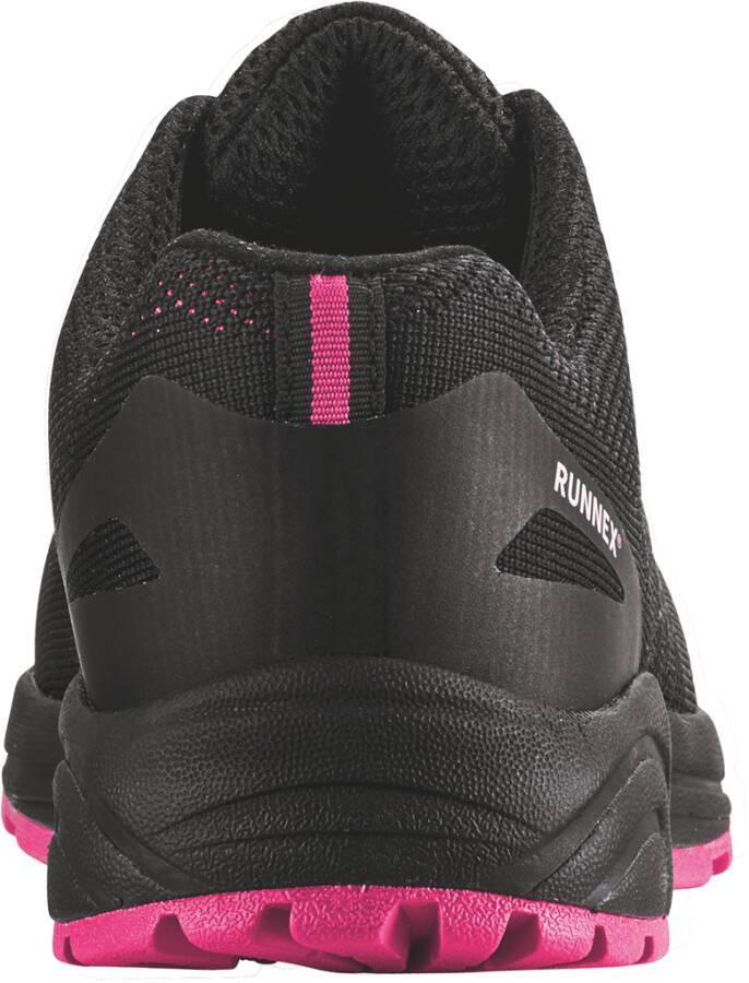 Sicherheitshalbschuh S1P GirlStar 5180 Damen 5180-37 Größe 37 Farbe schwarz/pink Typ Halbschuh Modell GirlStar 5180 Sc