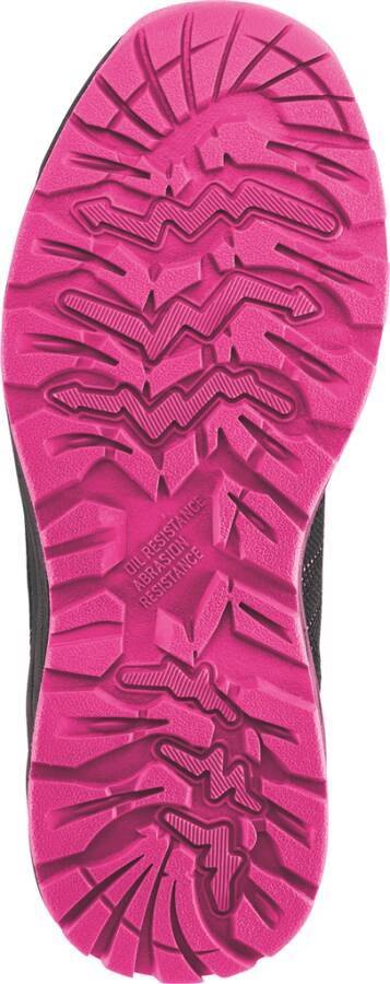 Sicherheitshalbschuh S1P GirlStar 5180 Damen 5180-38 Größe 38 Farbe schwarz/pink Typ Halbschuh Modell GirlStar 5180 Sc