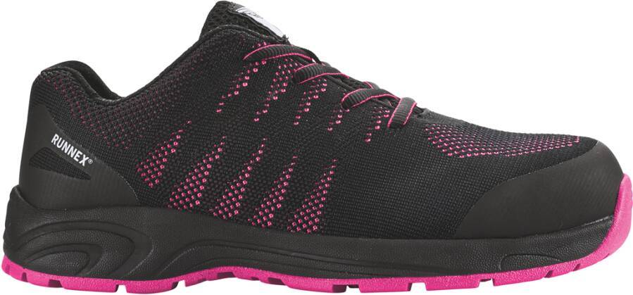 Sicherheitshalbschuh S1P GirlStar 5180 Damen 5180-38 Größe 38 Farbe schwarz/pink Typ Halbschuh Modell GirlStar 5180 Sc