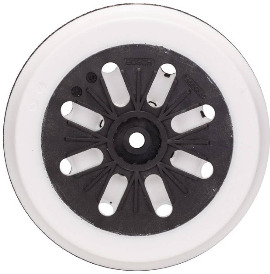 Schleifteller mit Klett 9-Loch 2608601185 Ø 150 mm Ausführung weich passend zu GEX 125/150 AVE / GEX 150 TURBO