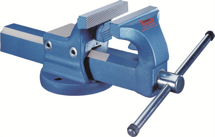 Parallelschraubstock mit Rohrspannbacke 60205020125 Typ mit Spannbacke Backenbreite 125 mm Spannweite 160 mm Gesamtlänge