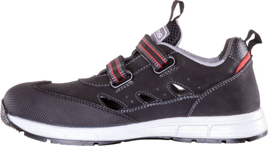 Sicherheitssandale S1P S65 ESD S65 Sandale-47 Größe 47 Farbe schwarz Typ Sandale Modell S65 Schutzklasse S1P Sohle PU/