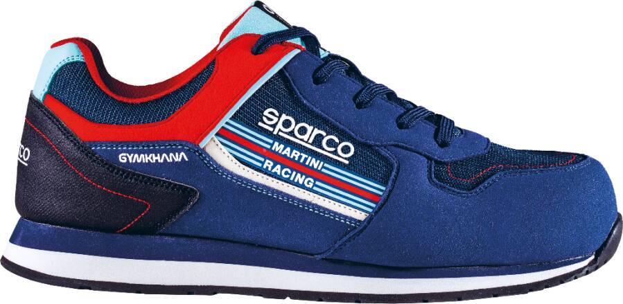 Sicherheitshalbschuh S1P Sparco Martini Racing 7527MRBM-40 Größe 40 Farbe blau / rot Typ Halbschuh Modell Martini Raci