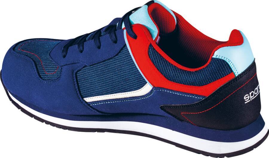 Sicherheitshalbschuh S1P Sparco Martini Racing 7527MRBM-40 Größe 40 Farbe blau / rot Typ Halbschuh Modell Martini Raci