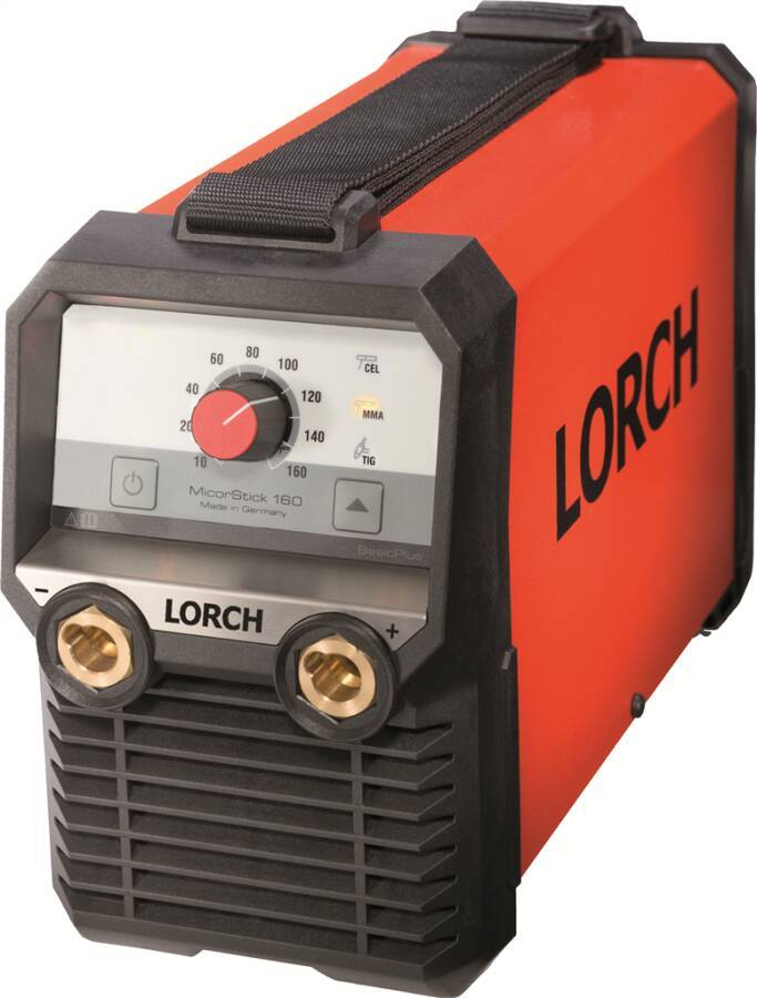 Schweißinverter MicorStick 160 BasicPlus 111.1600.0 Typ MicorStick 160 Bedienkonzept BasicPlus Elektrode 10 - 150 A WIG