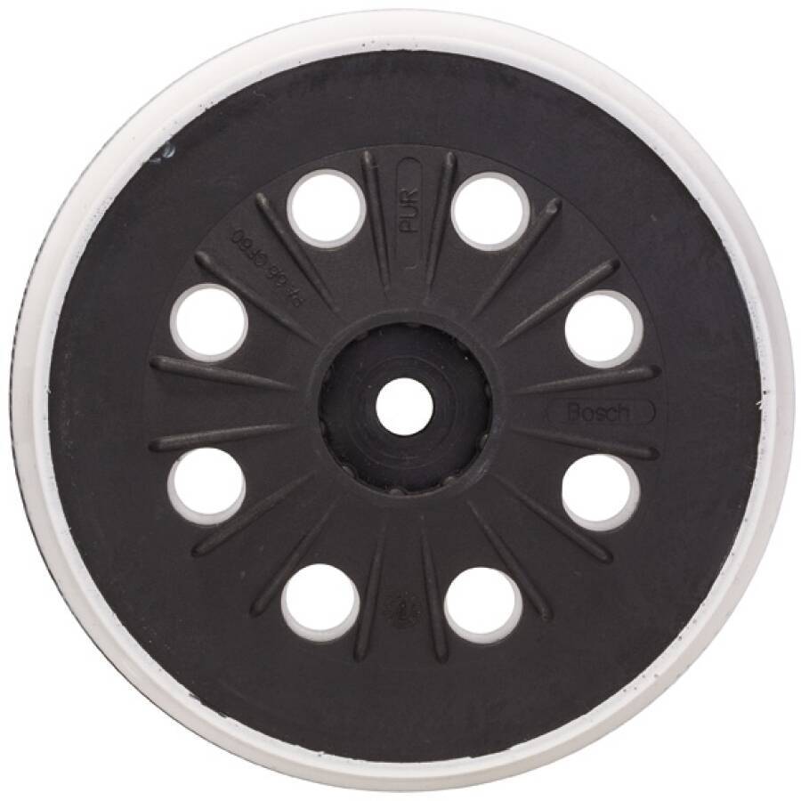 Schleifteller mit Klett 2608601607 Ø 125 mm Ausführung mittelhart passend zu GEX 125/150 AVE