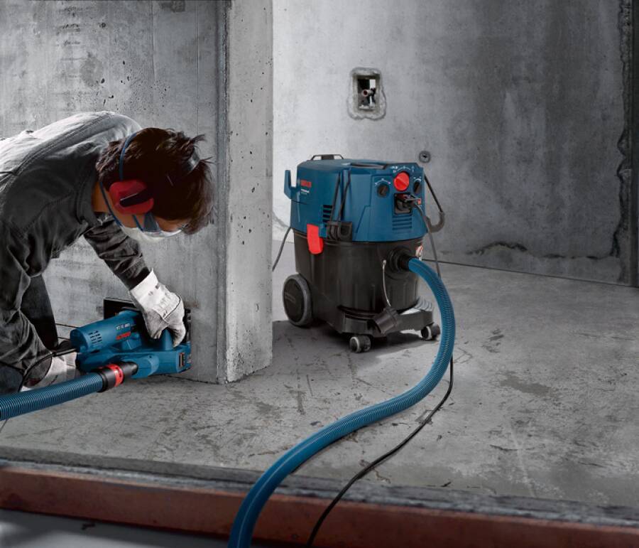 Nass-/Trockensauger GAS 35 H AFC 06019C3600 Opt. D Nennaufnahme 1200 W Behältervolumen 35 l Luftstrom 4440 l/min Unterd