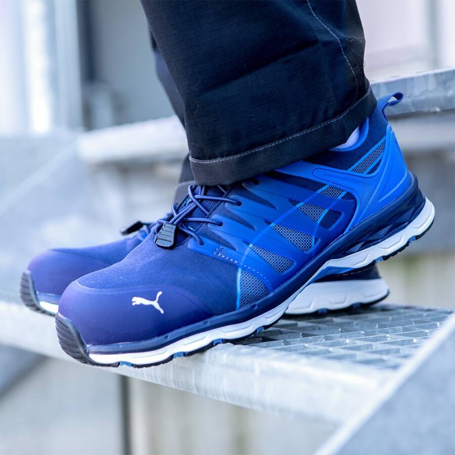 Sicherheitshalbschuh S1P Velocity 2.0 HRO ESD 643850-38 Größe 38 Farbe blau Typ Halbschuh Modell Velocity 2.0 Schutzkl