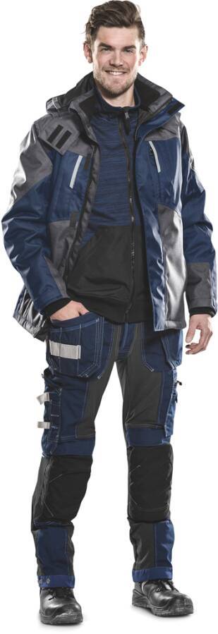 Winterjacke AIRTECH® 4058 GTC 127559-896-XL Größe XL Farbe schwarz / grau