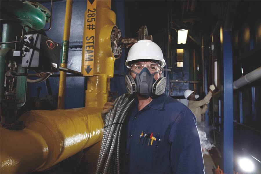Atemschutzhalbmaske 3M™ Serie 6500QL 6502QL Größe M Ausführung mit Quick Release 3M-Nr 6502