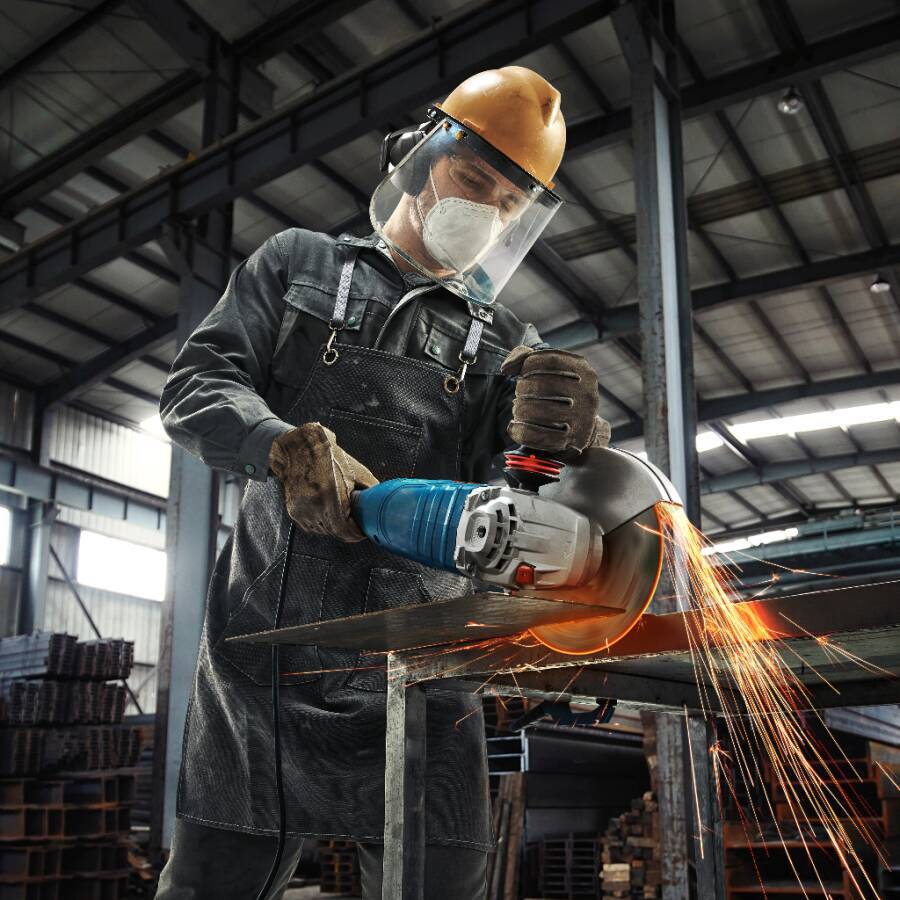 Winkelschleifer GWS 24-230 JZ 06018C3300 Modell GWS 24-230 JZ Typ Set Lieferumfang Zweilochschlüssel, Aufnahmeflansch, S