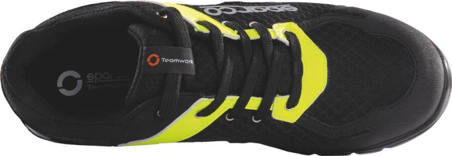Sicherheitshalbschuh S1P Sparco Practice 7517NRGF-48 Größe 48 Farbe schwarz/gelb Typ Halbschuh Modell Yellow Practice