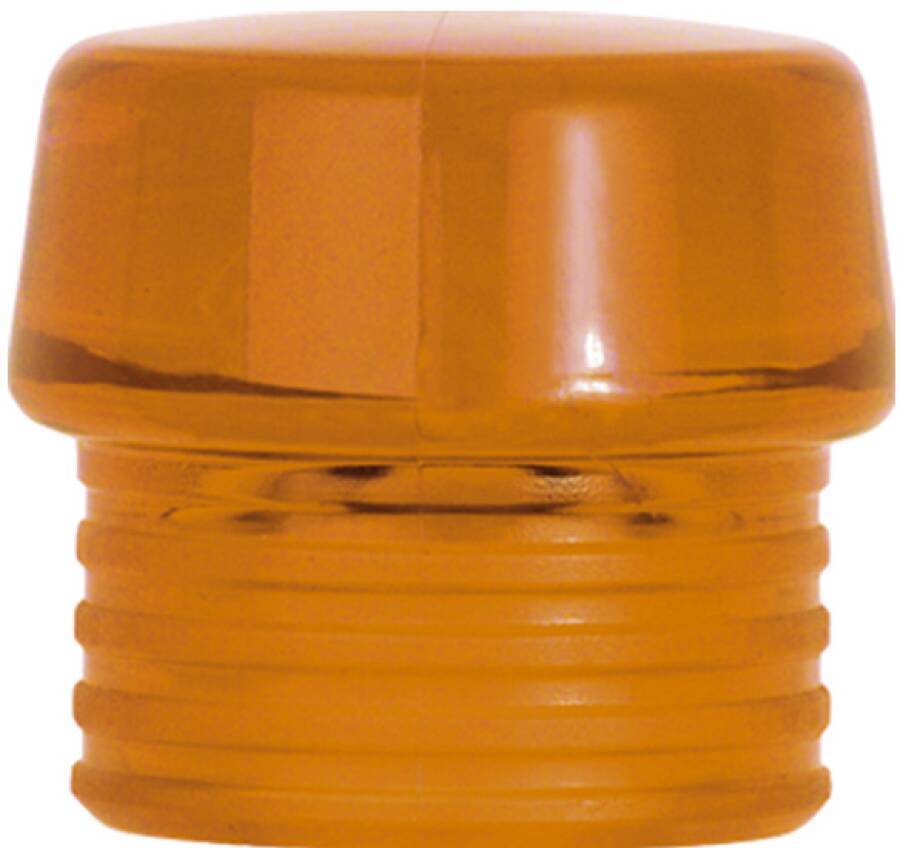 Ersatzschlagkopf für Sicherheitshammer 26618 Farbe orange Typ hart Kopf-Ø 50 mm Einsatz harte Schläge, extremer Schlagbe