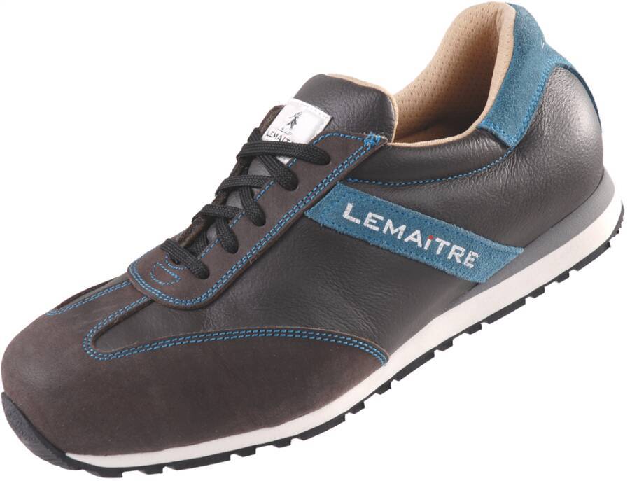 Sicherheitshalbschuh S3 Mike /Ben 1204-40 Größe 40 Farbe braun/blau Typ Halbschuh Modell Mike Schutzklasse S3 Sohle EV