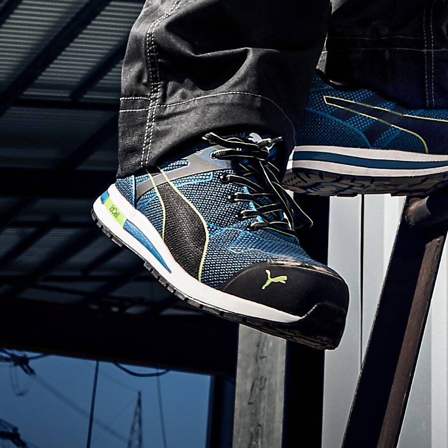 Sicherheitshalbschuh S1P Blaze Knit HRO 643060-45 Größe 45 Farbe blau-kombiniert Typ Halbschuh Modell Blaze Knit Schut