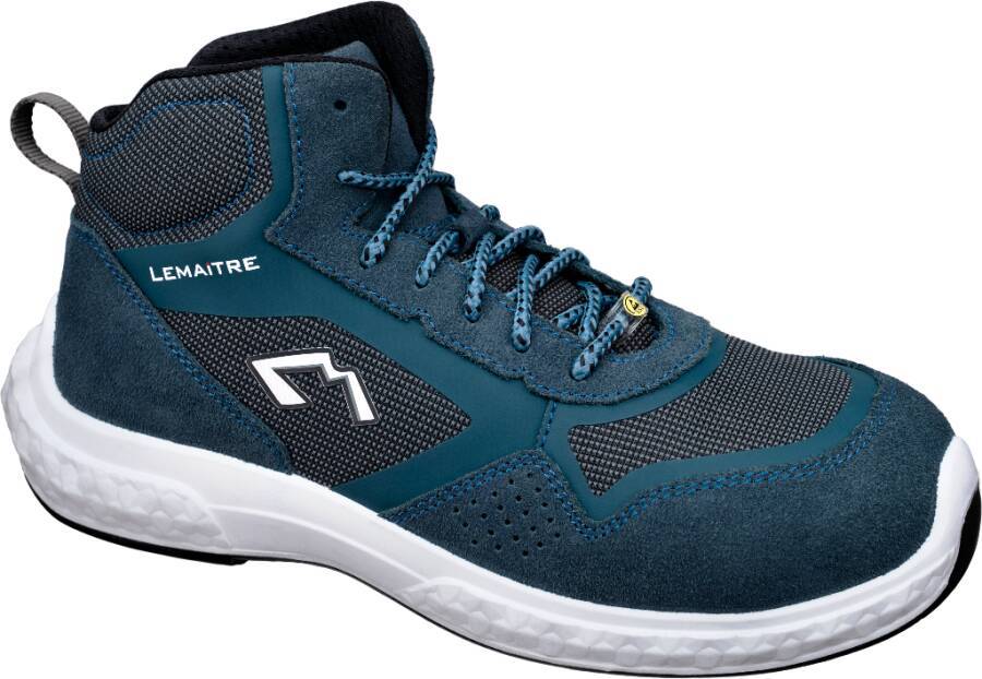 Sicherheitshalbschuh/ -hochschuh S1P Wiki Low/High ESD 8101-38 Größe 38 Farbe grau/blau Typ Hochschuh Modell Wiki High