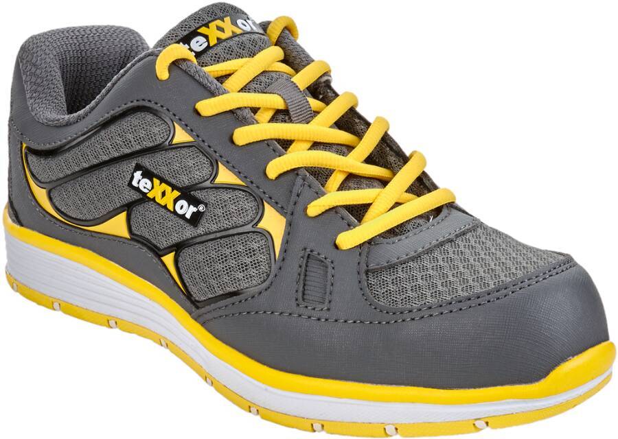 Sicherheitshalbschuh S1P ROUBAIX 6116-46 Größe 46 Farbe grau/gelb Typ Halbschuh Modell Roubaix Schutzklasse S1P Sohle