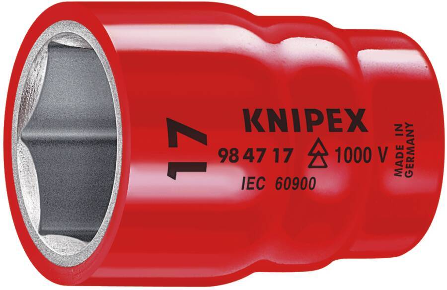 VDE-Stecknuss 1/2 98 47 12 Größe 12 mm Außen-Ø 23,0 mm