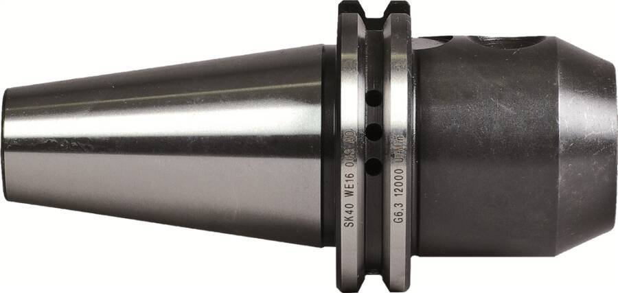 Aufnahmeschaft kurz 2313020 Typ SK50 d 20 mm L 49 mm D1 52 mm d1 M16 A 63 mm