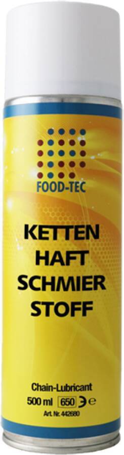 Kettenhaft-Spray Food-Tec NSF H1 82417 Inhalt 500 ml Gebindeart Spraydose NSF H1 x