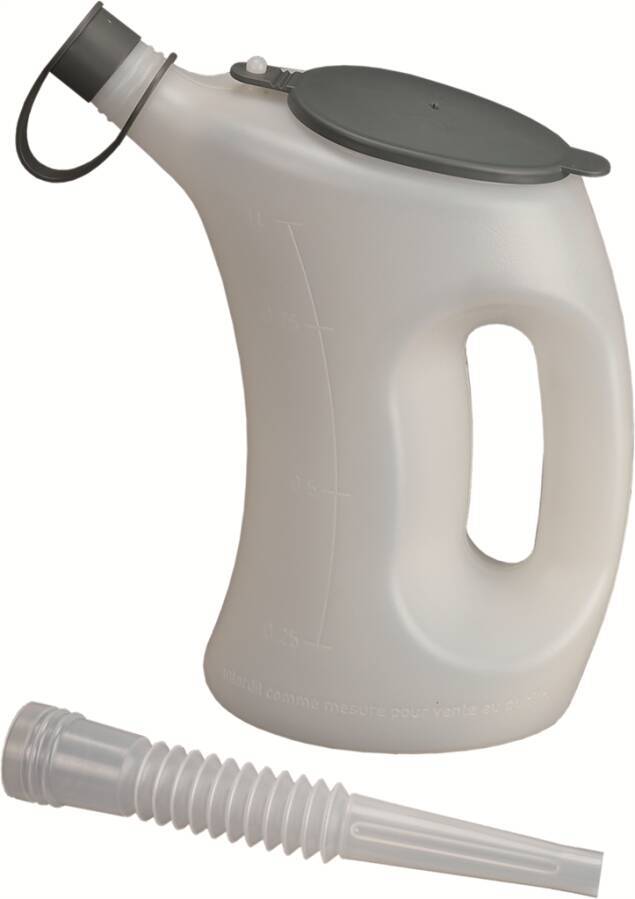 Messbecher Polyethylen mit Deckel 881341 Inhalt 1 l
