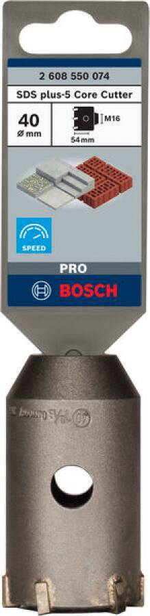 HM-Schlagbohrkrone PRO plus-9 | M 16 2608550075 Ø 50 mm Nutzlänge 50 mm Segmente 6 Einsatz Heizungsrohre mit Isolierung